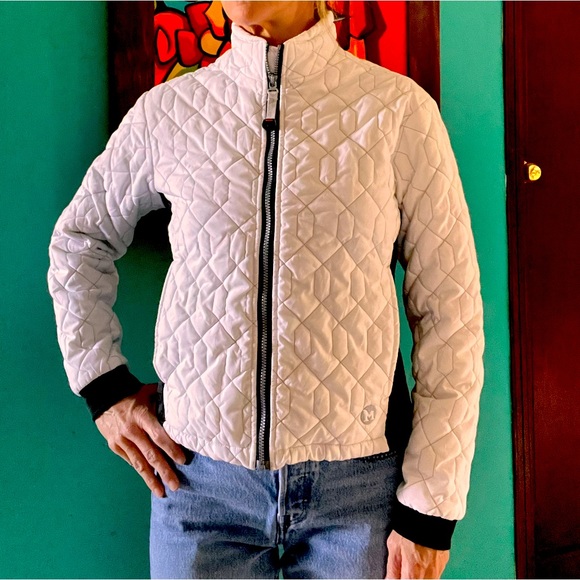 Marker | Jackets & Coats | Marker White Black Puffer Down Quilted ...